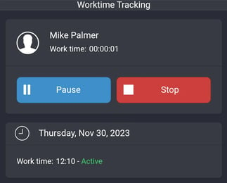 worktime, tracking, app