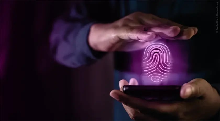 fingerabdruck, digital, Datenschutz, zugriffsrechte, Sicher