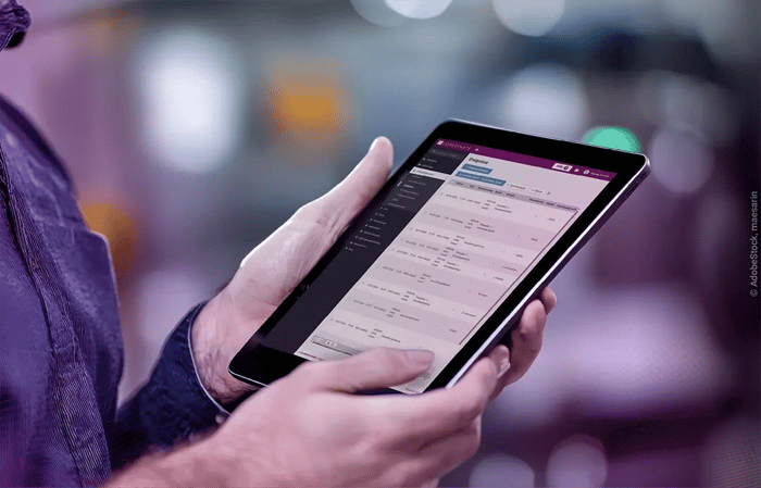 COREDINATE Facility Management de la tablette