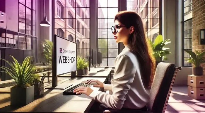 New COREDINATE webshop interface
