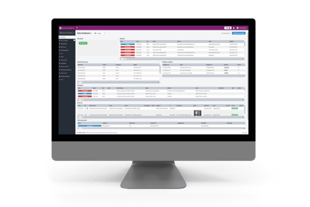 COREDINATE_Portal_dashboard_shown_on_computer_screen