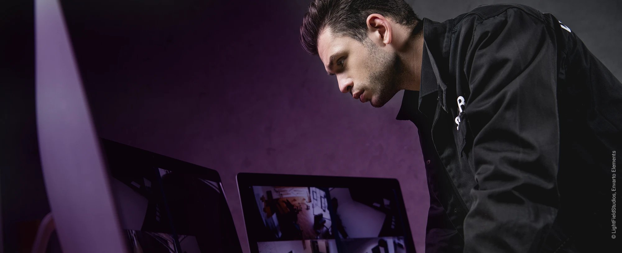 Monitor de guardia de seguridad