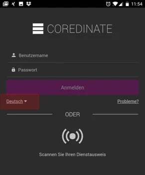 Anmeldung_Sprache