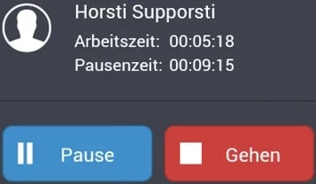 App_Zeitanzeige