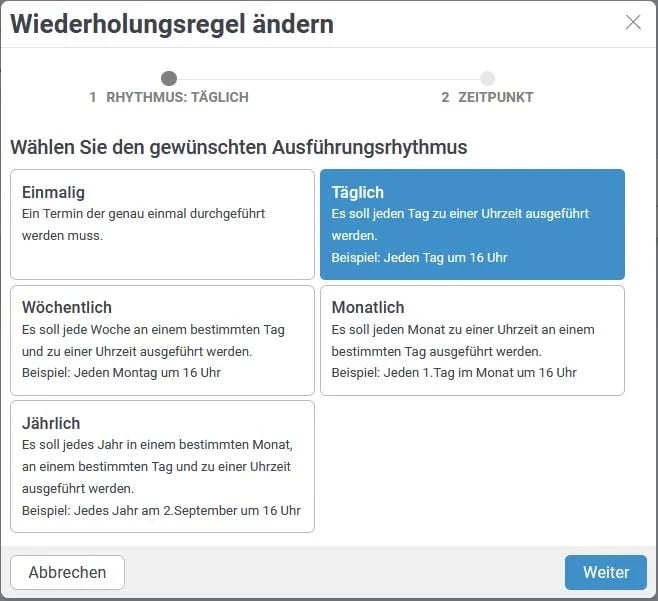 Bericht_wiederholungsregel