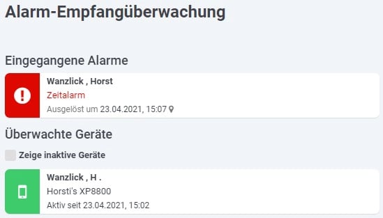 Empfangszentrale_eingegangene_Alarme