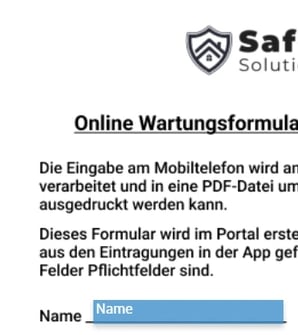 Formularanlegen Feld 2