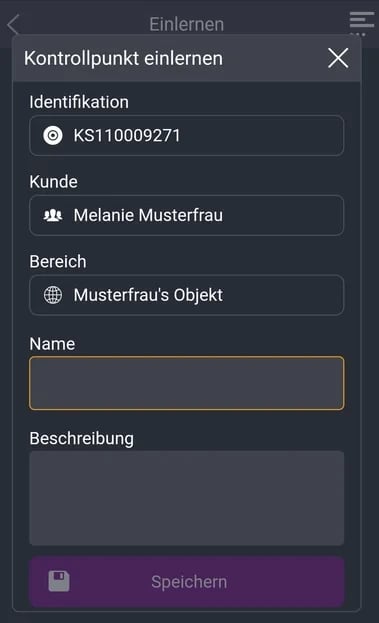 Kontrollpunkt_einlernen