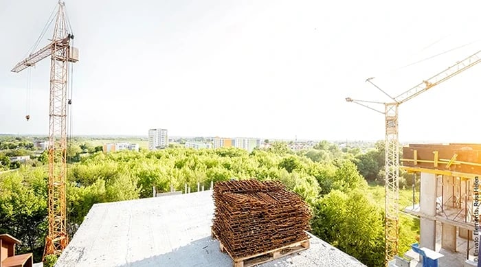 Baustelle, Kran, Wartung, Objektschutz, Wartung, OWKS, Wachdienst