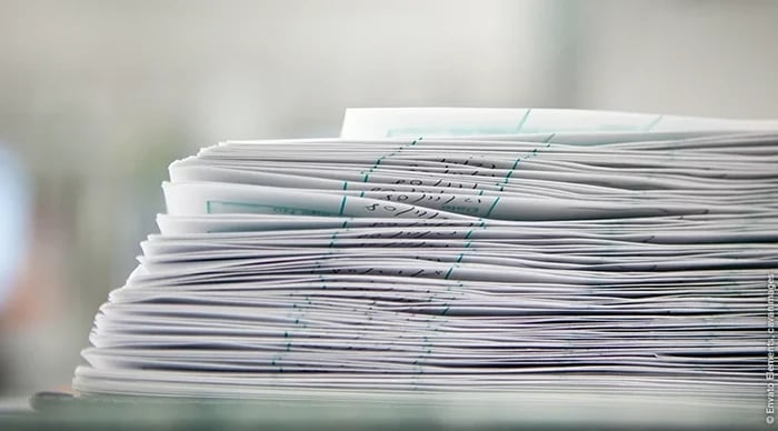 Stapel Papier, Sicherheitsgewerbe, Tarif, Tarifvertrag, OWKS, Sicherheitsunternehmen, 