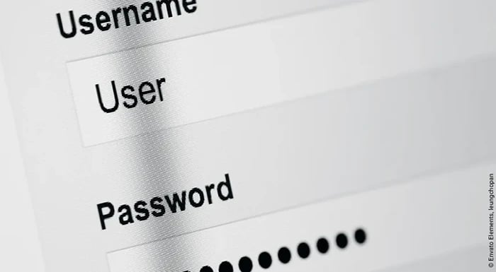 Login, Sicherheit, Passwort, Nutzername, Datenschutz
