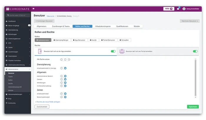 Users, Roles, Rights, Access, Overview, OWKS