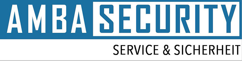 AMBA Service Security GmbH Logo, Sicherheitsdienst, Objektschutz