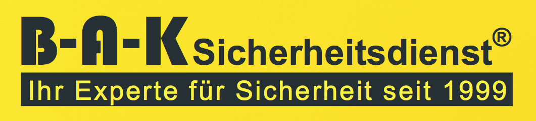 B A K Sicherheitsdienstleistungs GmbH Logo, Sicherheitsdienst, Objektschutz