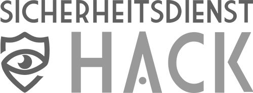 Sicherheitsdienst Hack, Logo, OWKS, Objektschutz, Wachdienst