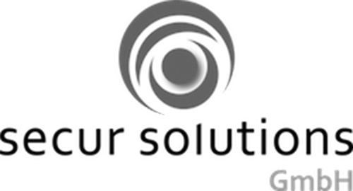 Secur solutions, Logo, Sicherheitsdienst, Objektschutz