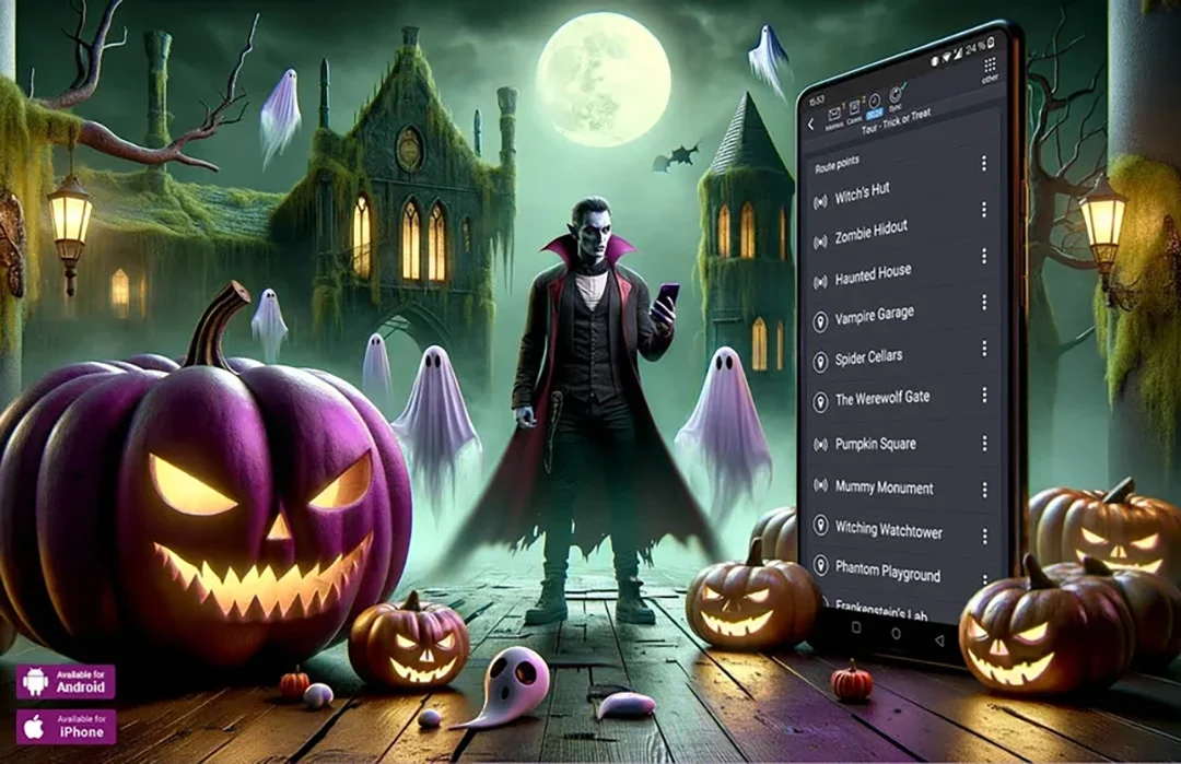 Recorrido de Halloween con el sistema de control de guardianes COREDINATE