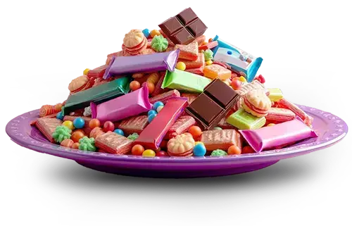 طبق من الحلوى