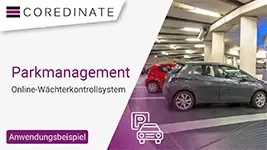 COREDINATE Anwendungsbeispiel Parkmanagement