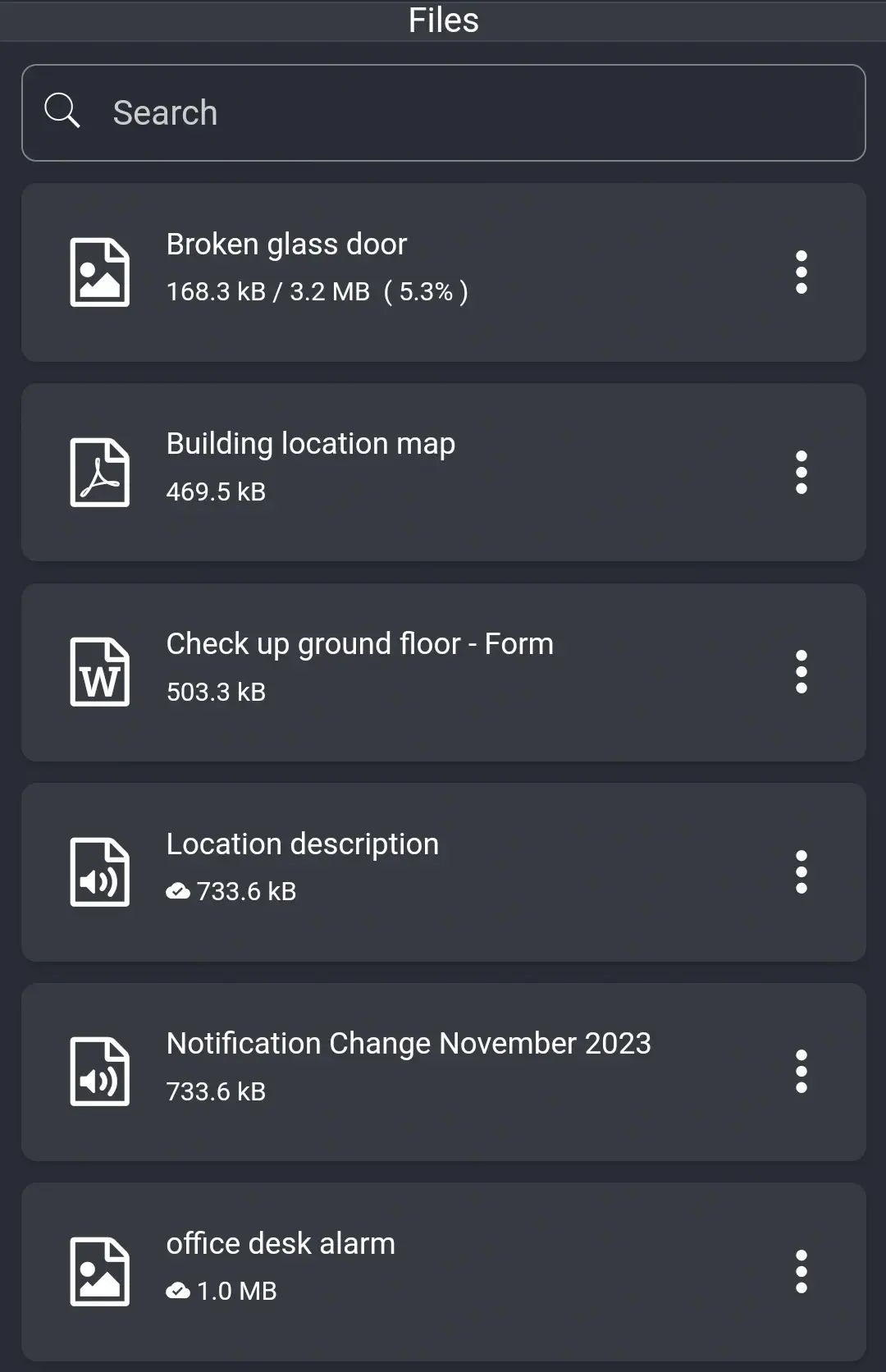 Make available offline