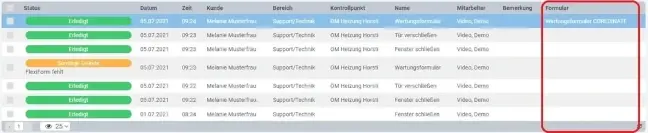 Formularausgaben_liste