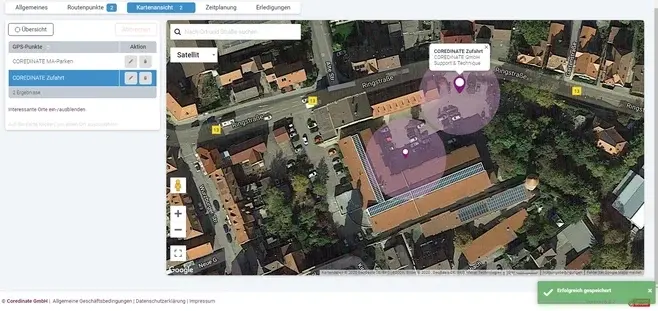 Portal Rundgaenge tabs uebersicht Kartenansicht