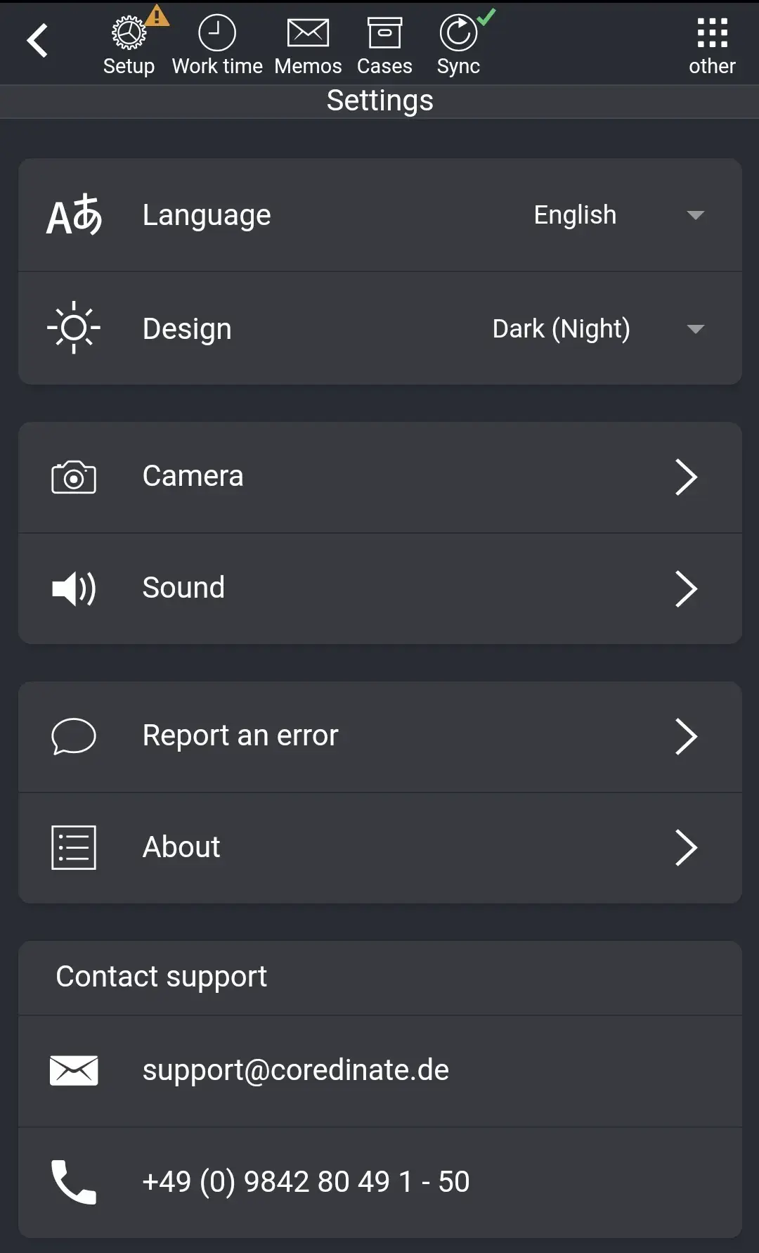 settings, change, app