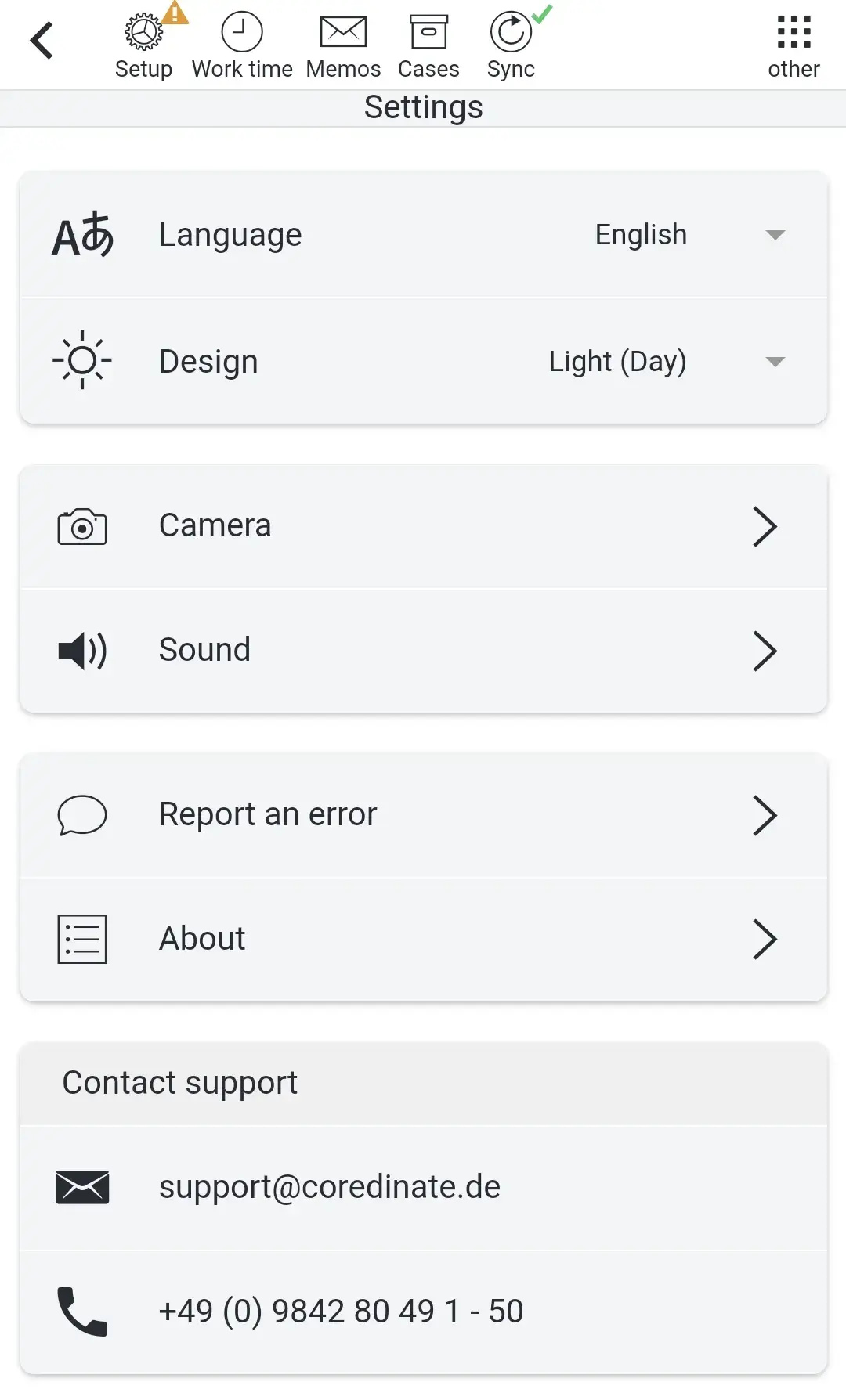 settings, change, app