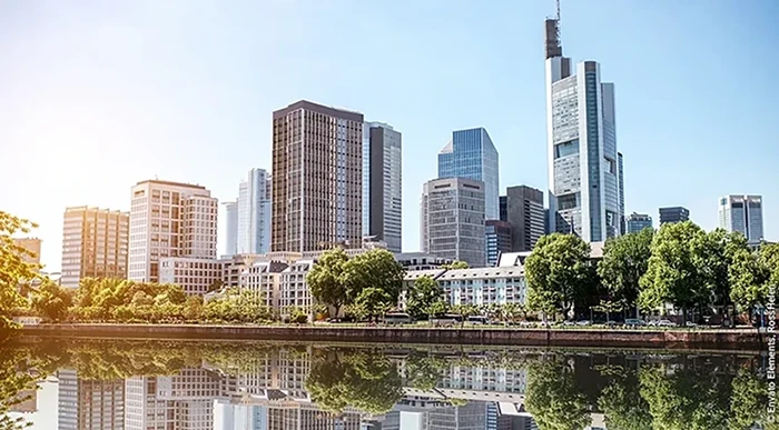 Frankfurt, OWKS, Skyline, Deutschland, Sicherheit, Stadt