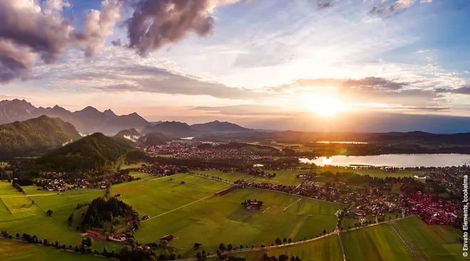 Bavaria, landscape, OWKS, Germany, security, city