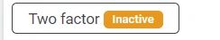 login, two factor, activation, authenticator